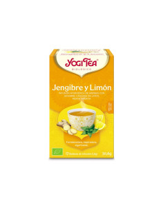 Yogi Tea Jengibre y limon 17 filtros BIO